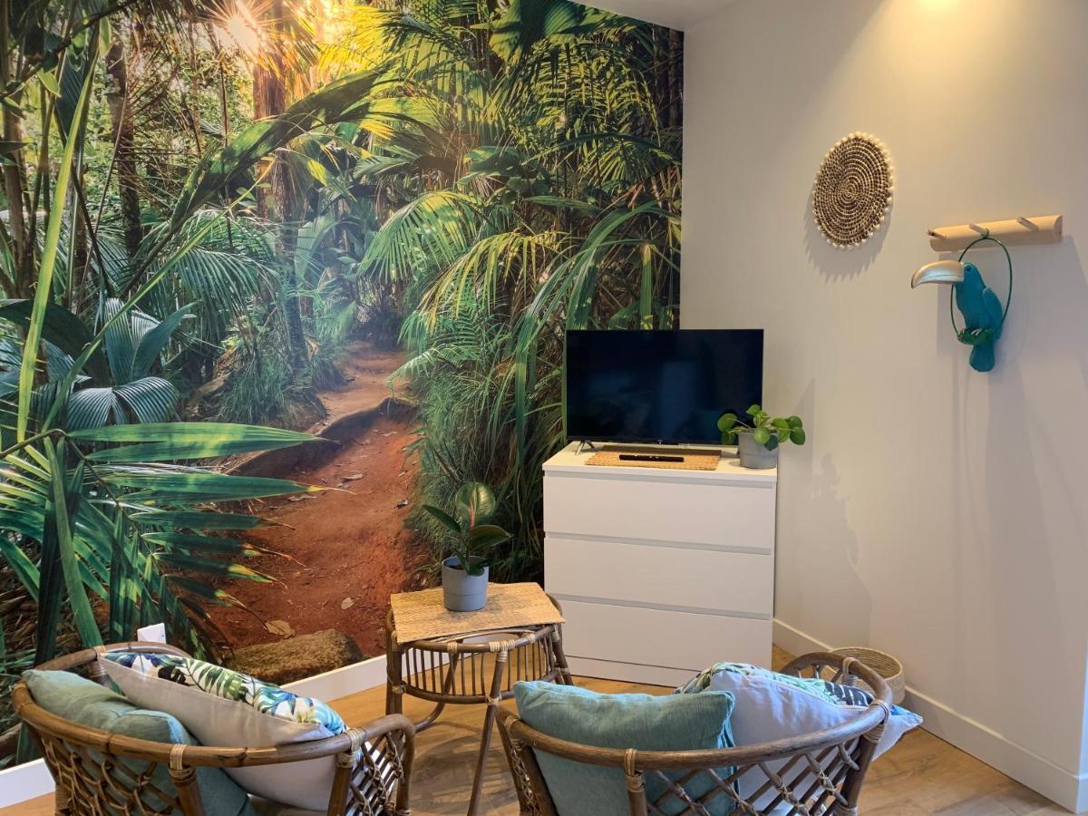 Le Petit Bali - Studio - Wifi - Parking - Coeur De Ville Pont-l'Abbe Exterior photo